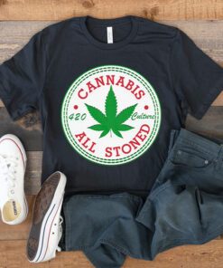 weed cannabis stoned smoke 420 culture smoking graphic shirts