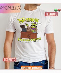 $hrek Industries Cartoon Art Shrek Shirt