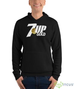 7 up gold logo shirt 4654