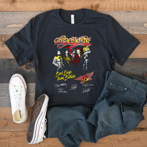 Aerosmith Band Signature T Shirt