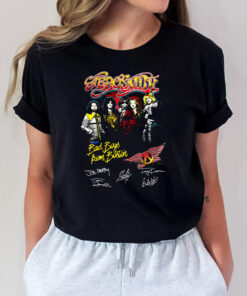 Aerosmith Band Signature T Shirts