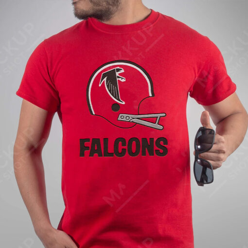 Atlanta Falcons Big Helmet TShirts