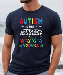 Autism Is Not A Tragedy Support Awareness Acceptance Love TShirt