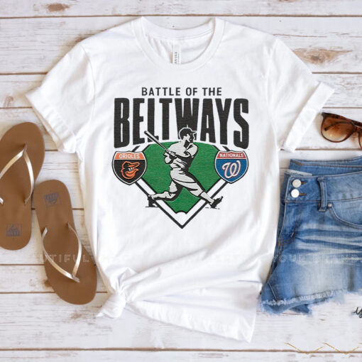 Battle Of The Beltways Orioles Vs Nationals T-Shirt