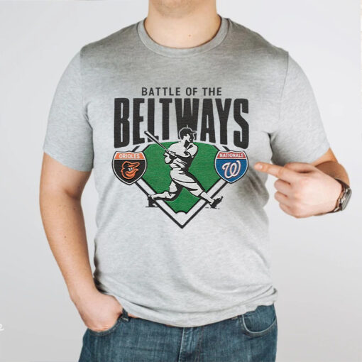 Battle Of The Beltways Orioles Vs Nationals TShirt