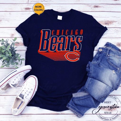 Chicago Bears Lines Logo Sport 2023 Shirt