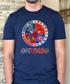 Chicago White Sox Bears Cubs Blackhawks 2023 Shirts