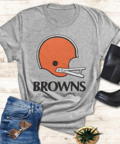 Cleveland Browns Big Helmet T-Shirt