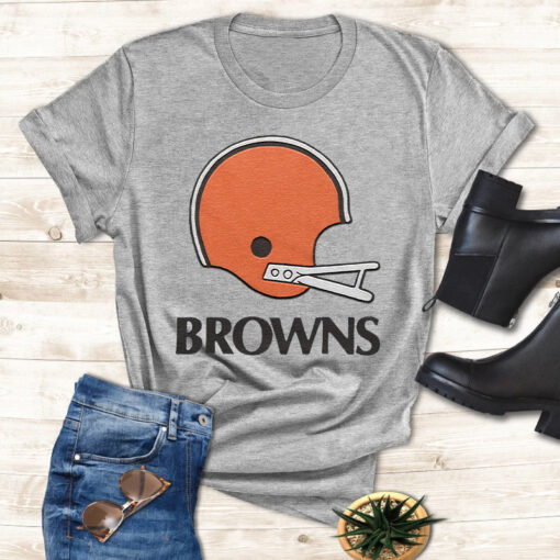 Cleveland Browns Big Helmet T-Shirt