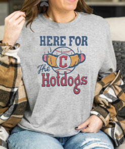 Cleveland Guardians Here For The Hotdogs Shirts