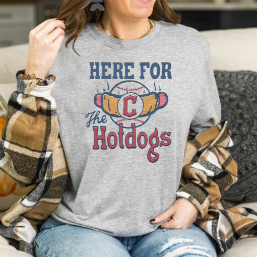Cleveland Guardians Here For The Hotdogs Shirts
