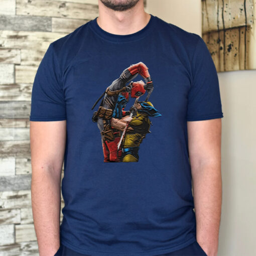Deadpool Vs Wolverine Shirt