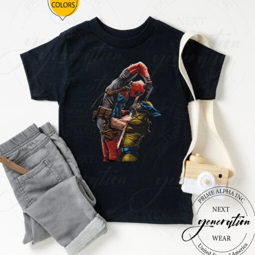 Deadpool Vs Wolverine Shirts