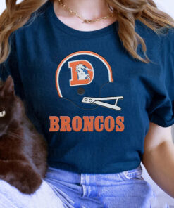 Denver Broncos Big Helmet TeeShirt