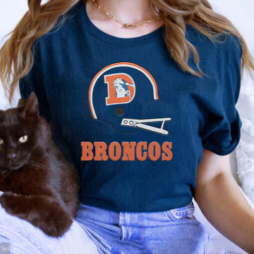 Denver Broncos Big Helmet TeeShirt