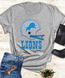 Detroit Lions Big Helmet T-Shirt