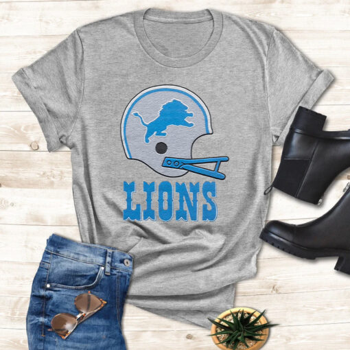 Detroit Lions Big Helmet T-Shirt