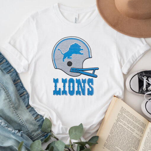 Detroit Lions Big Helmet TShirt