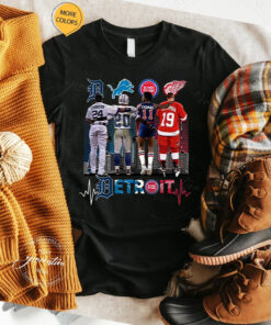 Detroit Team Sport Legend Shirts