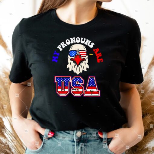 Eagle my pronouns are USA 4th of July shirts
