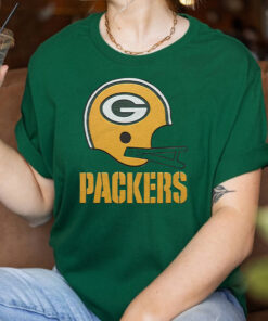 Green Bay Packers Big Helmet T-Shirt