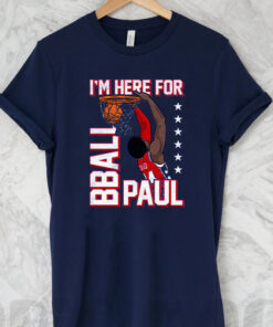 I'm Here for BBall Paul Graphic T Shirts