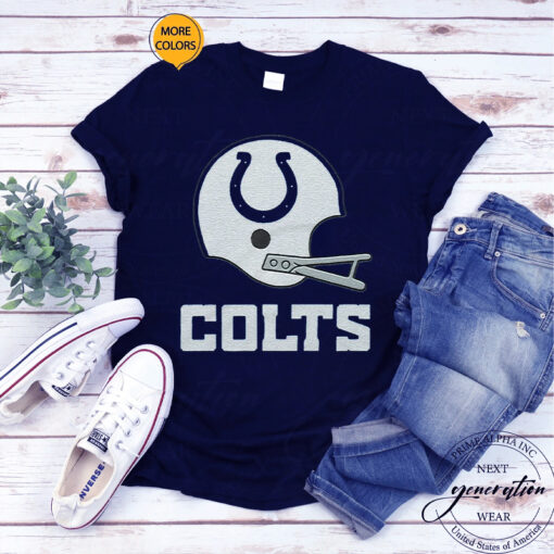 Indianapolis Colts Big Helmet T-Shirt