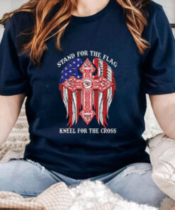 Kansas City Chiefs Stand For The Flag Kneel For The Cross shirts