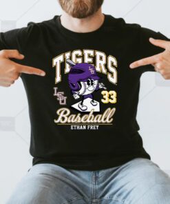 LSU Tigers Ethan Frey 2023 NCAA Baseball shirt
