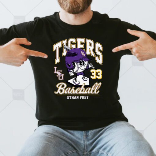 LSU Tigers Ethan Frey 2023 NCAA Baseball shirt