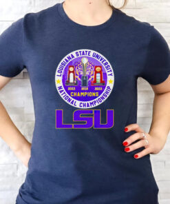 LSU Tigers Louisiana State University National Championship t shirt