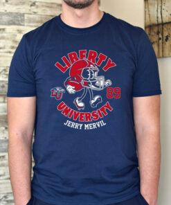 Liberty Flames Jerry Mervil 2023 NCAA Football t shirt