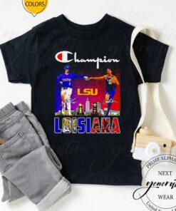 Louisiana Men's Baseball and Women's Basketball Champions TShirt