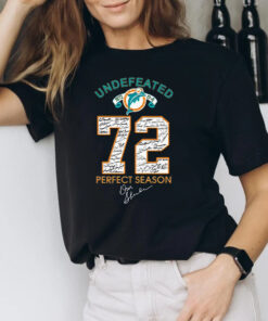 Miami Dolphins Undefeated 1972 Perfect Season T-Shirt