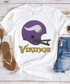 Minnesota Vikings Big Helmet TShirt