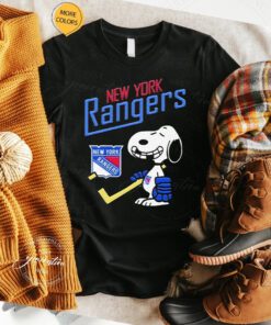 New York Rangers Hockey Snoopy shirt