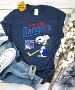 New York Rangers Hockey Snoopy tshirts