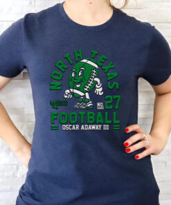 North Texas Mean Oscar Adaway III 2023 NCAA Football tshirts