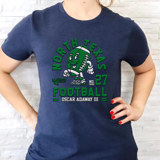 North Texas Mean Oscar Adaway III 2023 NCAA Football tshirts