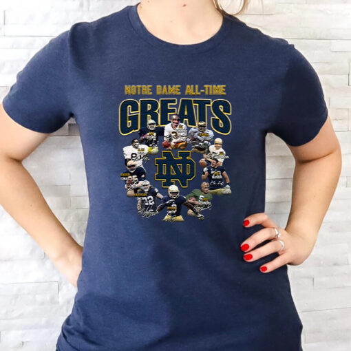 Notre Dame All-Time Greats Notre Dame Fighting Irish 2023 Unisex TShirt