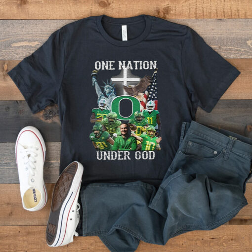 One Nation Under God Oregon Ducks T-Shirt