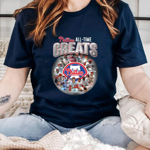 Philadelphia Phillies All Time Greats Unisex T Shirts