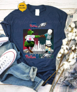 Philadelphia Phillies And Philadelphia Eagles T Shirt