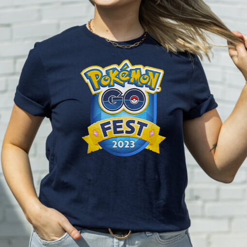 Pokemon Go Fest 2023 Logo T Shirts