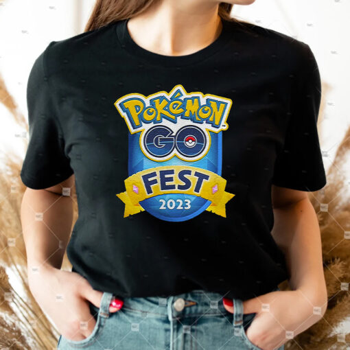 Pokemon Go Fest 2023 Logo TShirt