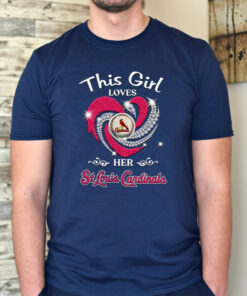 Real Women Love Baseball Smart Women Love The St. Louis Cardinals T Shirt