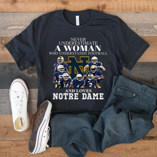Real Women Love Football Smart Women Love The Notre Dame Fighting Irish 2023 Shirts