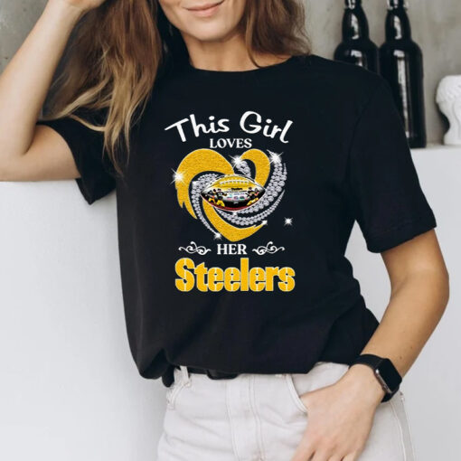 Real Women Love Football Smart Women Love The Pittsburgh Steelers 2023 T-Shirts