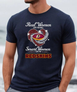 Real Women Love Football Smart Women Love The Washington Commanders 2023 Shirts