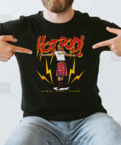 Rowdy Roddy Piper Hot Rod T-Shirt